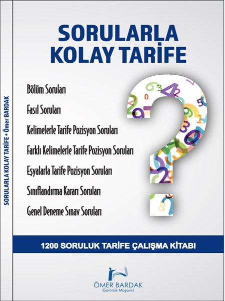 SORULARLA KOLAY TARİFE KİTABI -ÖMER BARDAK